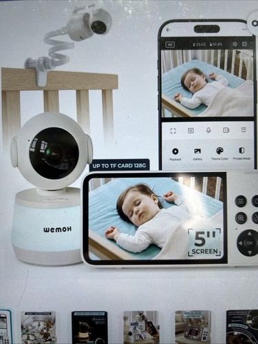 Baby monitor with camera - baby,